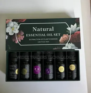 Natural Essential Oil Set Of 6 Pieces(10ml Each Bottle)