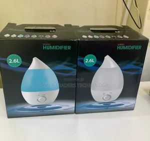 2.6litre Humidifier Max Humidity Output: 250ml/H