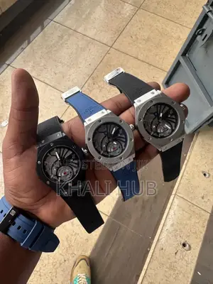 Top Luxury Hublot Watch, Hublot Leather Rubber Wrist Watch