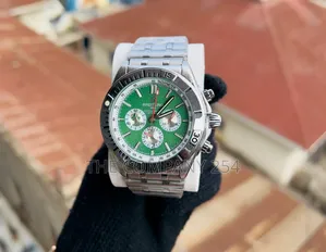 Breitling Chronograph Stainless Battery Powered Watches