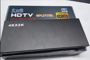 1 Input to 8 Outputs Ultra Hd 8 Port Hdmi Video Splitter