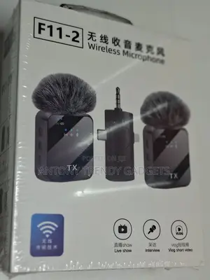 F11‐2 Wireless Mic Kit – Dual Mic, Led Display, Long Range