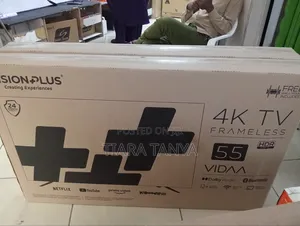 Vision Plus Vp8855kv 55" Smart Frameless Tv +Free Mount