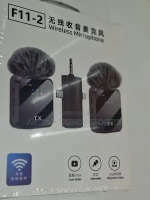 F11‐2 Clip-on Microphone – iPhone/Android/Dslr Compatible
