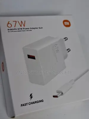 Xiaomi 67w Power Adapter Suit – 2-in-1 Fast Charging Kit