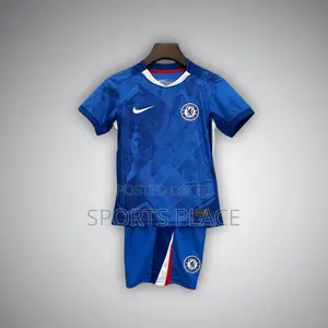 Latest 25/26 Chelsea Home Kids Jersey