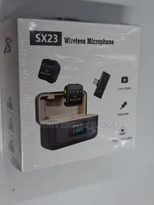 Sx23 Lavalier Microphone –Noise Reduction Wireless Mic Set