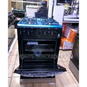 With Gas Oven. Euroken Full Gas Free Standin Cooker
