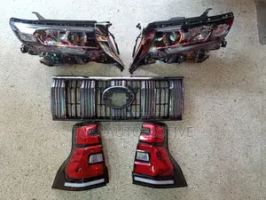 Headlights, Grill Tail Lights Set Prado Fj 150 2018