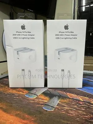 Original iPhone Lightning to Type-C 20w Charger.