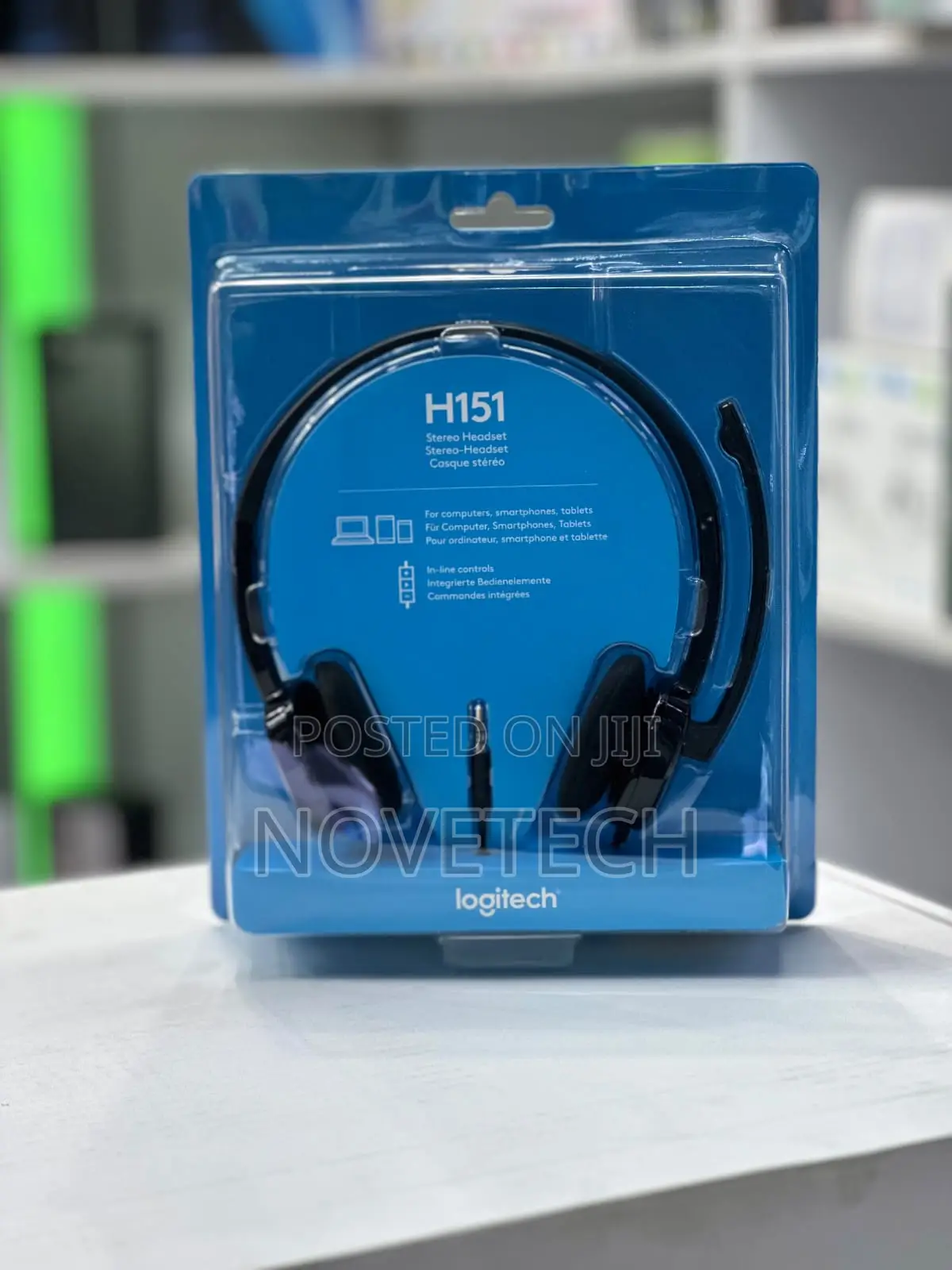 Logitech H151 Wired Noise-Cancel Mic