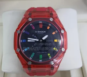G Shock Rubber Strap Watch