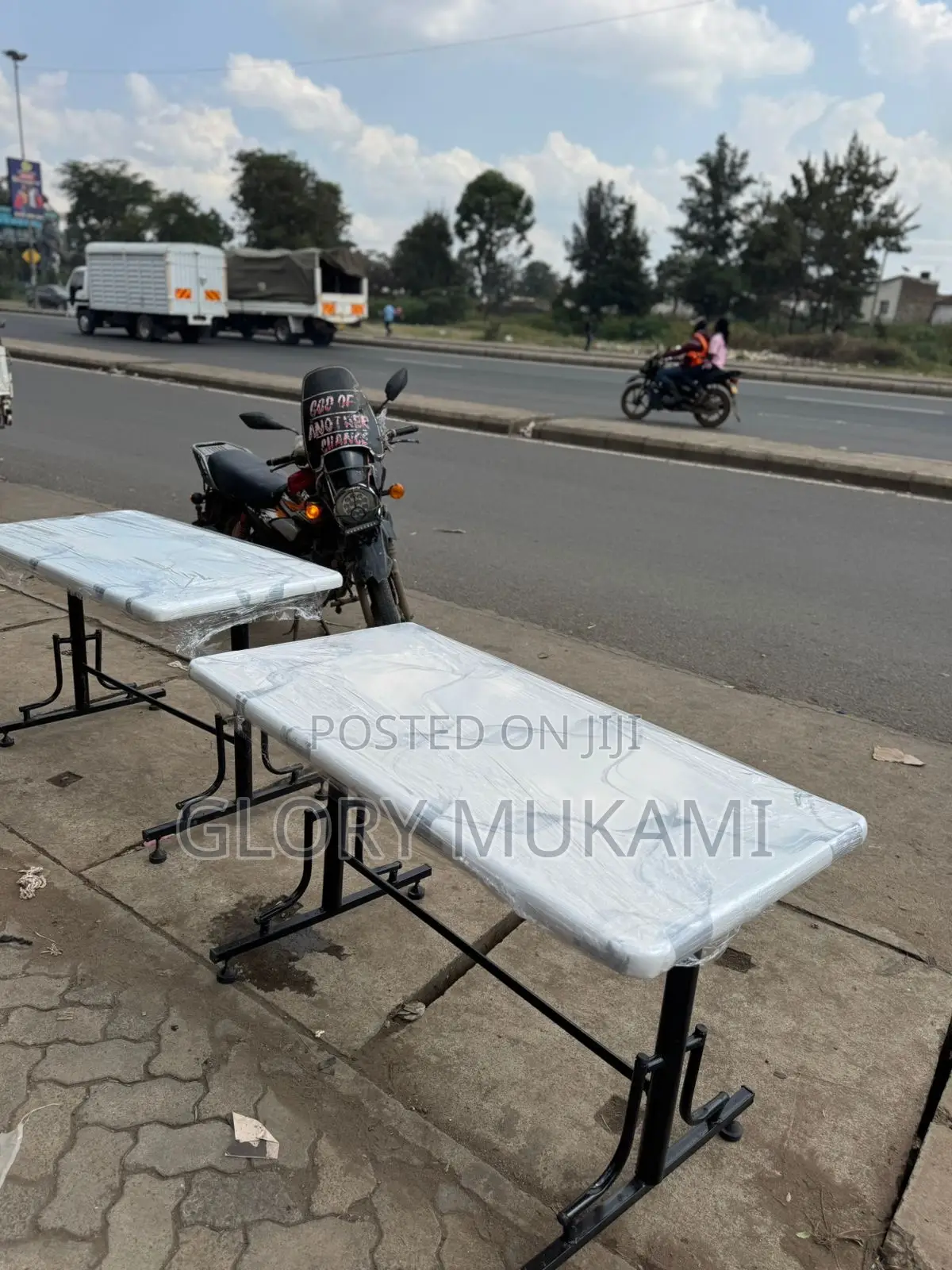 White Marble 4by2 Table