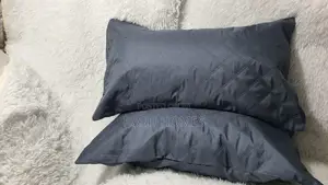 Grey Waterproof Pillow Protector