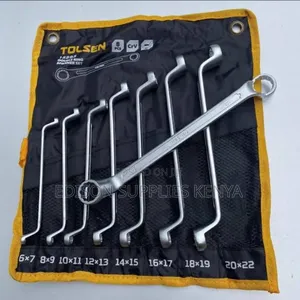 Offset Ring Spanner Tolsen Double Ring Spanners Set 8pcs