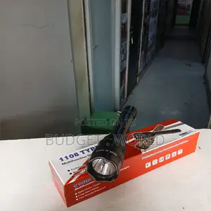 High Resistance Flashlight Torch With Laser Pointer
