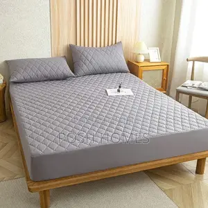 Grey Waterproof Mattress Protector