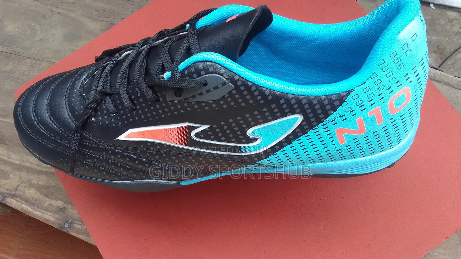 Black/Blue Trainner Size 45