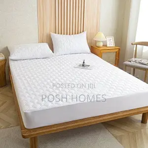 White Waterproof Mattress Protector