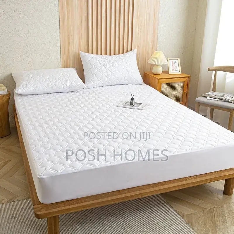 White Waterproof Mattress Protector