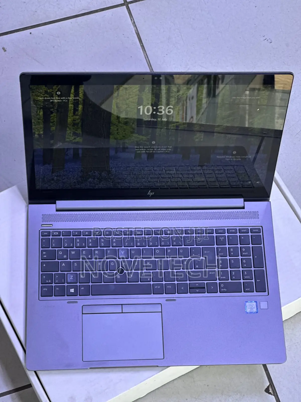 Laptop HP ZBook 15u G5 16GB Intel Core I7 SSD 512GB