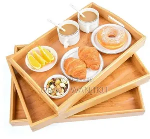 Trays Set Wooden