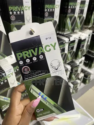 Soopur Privacy Screen Protector for iPhone 13 Tempered Glass