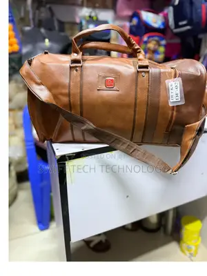 Duffle Leather Bag / Travel Leather Bag