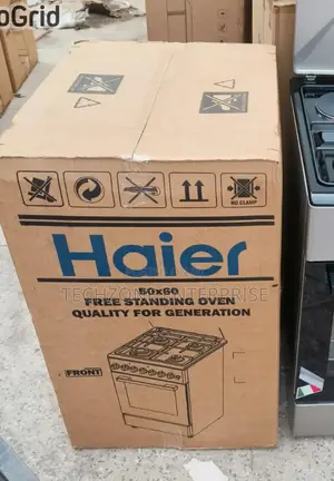 Haier Ecr1031eesb 3g +1e 50x60cm Cooker With Electric Oven