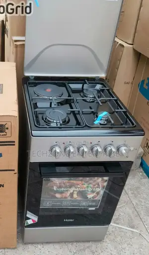 Haier 3 Gas + 1 Electric 50x60cm Cooker With Electric Oven