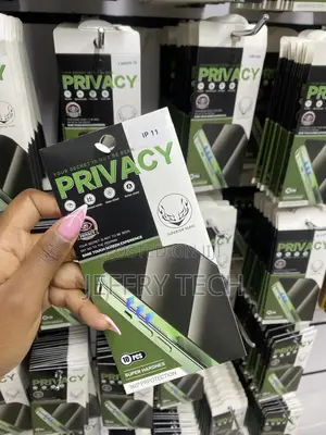 Flexar Privacy Screen Protector for iPhone 11 Tempered Glass