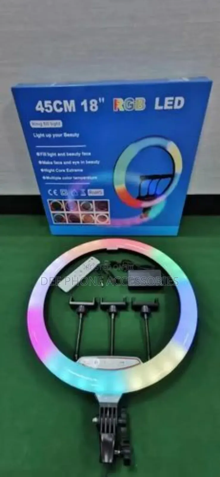 Rj 18" Ringlight RGB + Stand