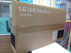 Lg 31.5" Uhd Monitor,Integrated Speakers, Black 32ur500-B