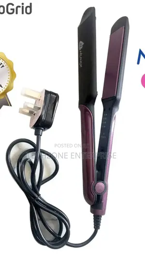 Nunix 6505 Ceramic Flat Iron/ Hair Straightener