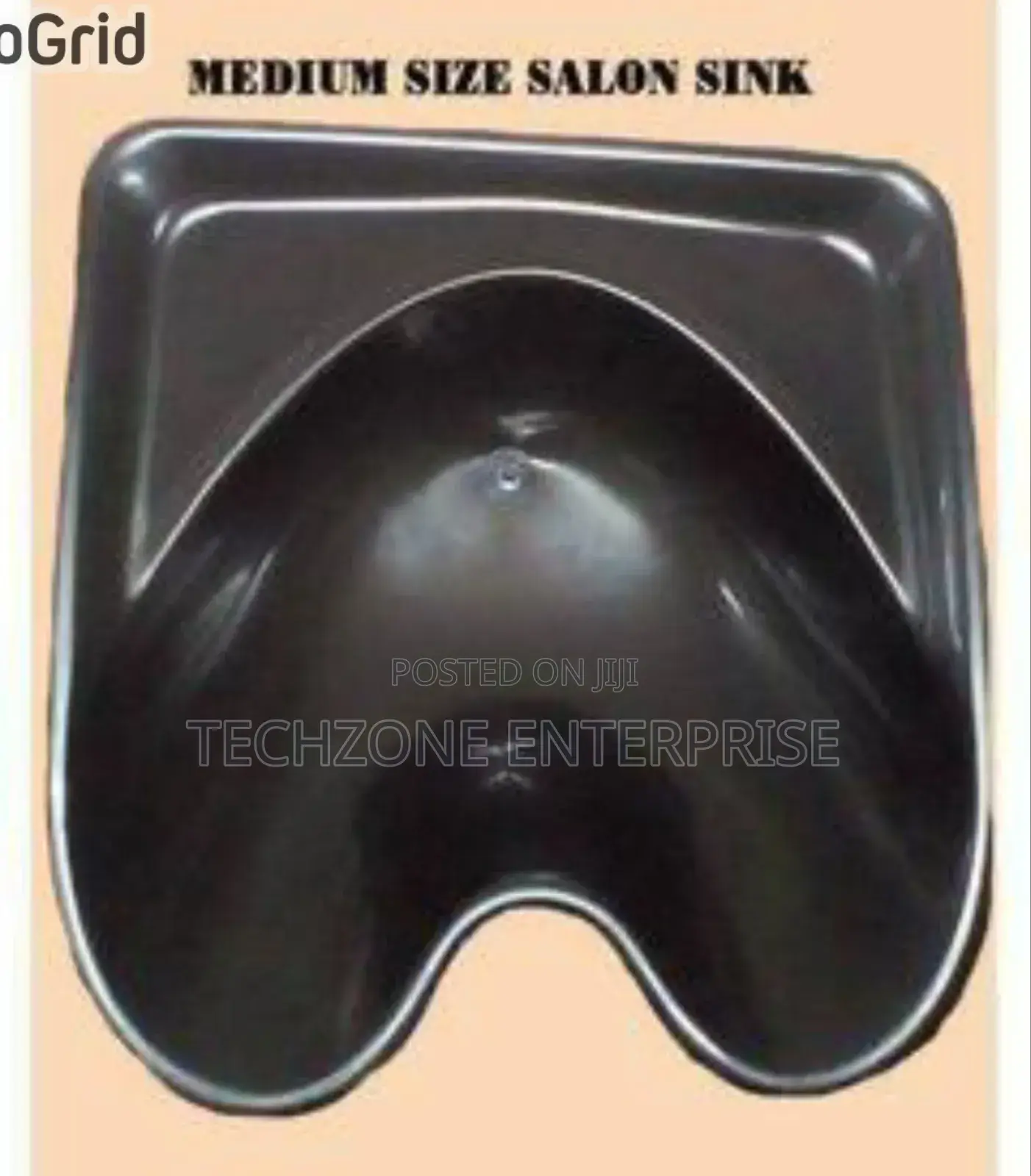 Salon Sink - Strong Black Salon Sink