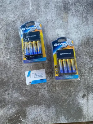 Daewoo 4 Aa + Charger Rechargeable Battery
