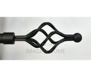 Kitchen and Living Room Window Curtain Rods
