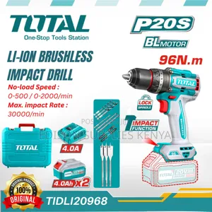 20v Cordless Drill 96n.M Total Impact Drill Battery ,Charger