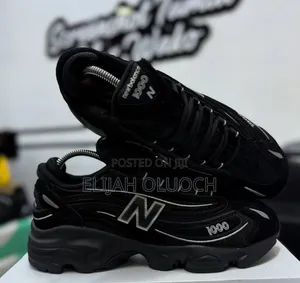 New Balance 1000 All Black Original Shoes