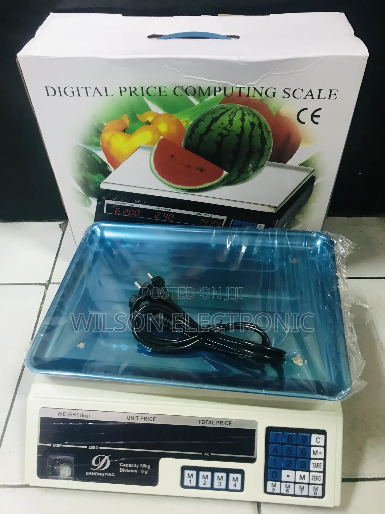 Armless Digital Computing Scale. 30kg