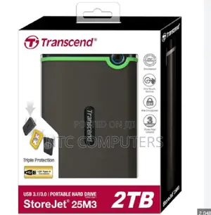 Transcend External HDD 2tb - Iron Grey - Ts2tsj25m3s