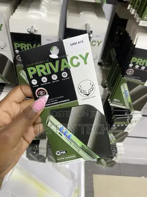 Pixfa Privacy Tempered Glass Screen Protector for Galaxy A16