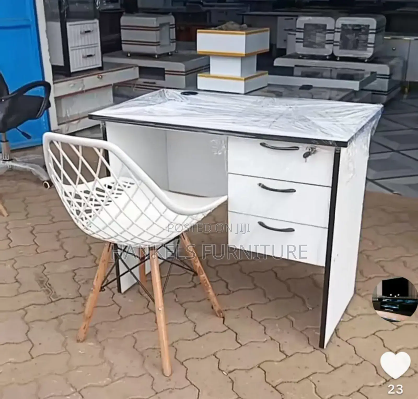 Office Comfort Set (White)