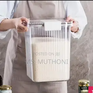 Large Capacity Acrylic Cereal Container* 5kg /10 Kg