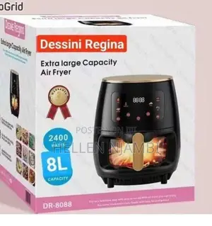 Dessini Regina 8l 2400w Electric Airfyer With Touch Tuner