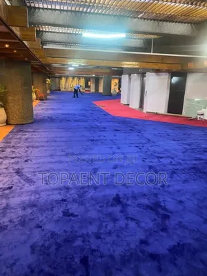 Vip Blue And Red Meeting Halls Wall To Wall Carpets