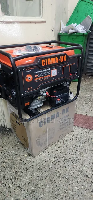 3kva Portable Generator With Wheels and Key Start