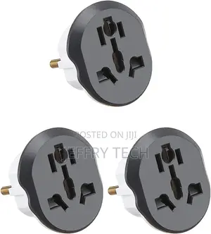 Power Plug Adapter - Power Adapter 220v / 16a - White - 3 Pc