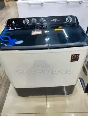Haier 10kgs Twin Tub Semi Auto Washing Machine H10kg/W