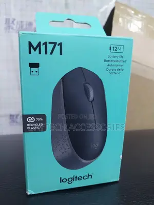 Logitech M171 Wireless Mouse With Usb Receiver -Ambidextrous